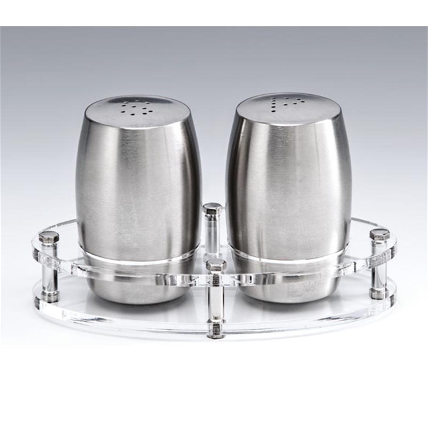 Zicco Zkc 1000/T Akrilik Standlı Tuzluk Biberlik Takımı H 8 CmZiccoAKN.ZKC 1000/T