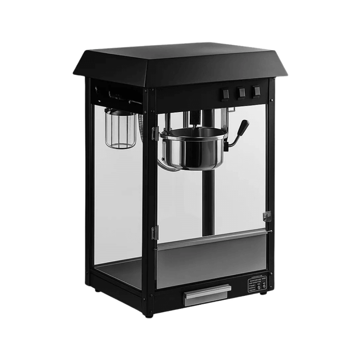 By Kitchen BY.DPM-S Siyah Set Üstü Popcorn Makinesi