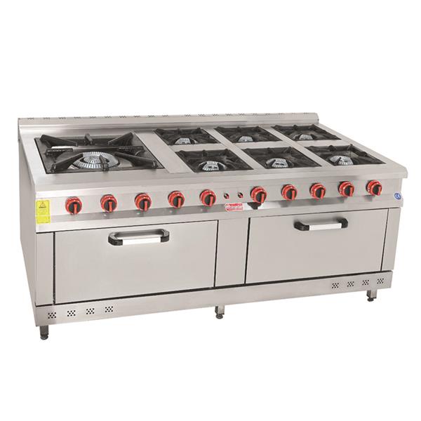 Himaksan KZG-2016 CE 6+2 Gazlı Kuzine Lpg-Ce