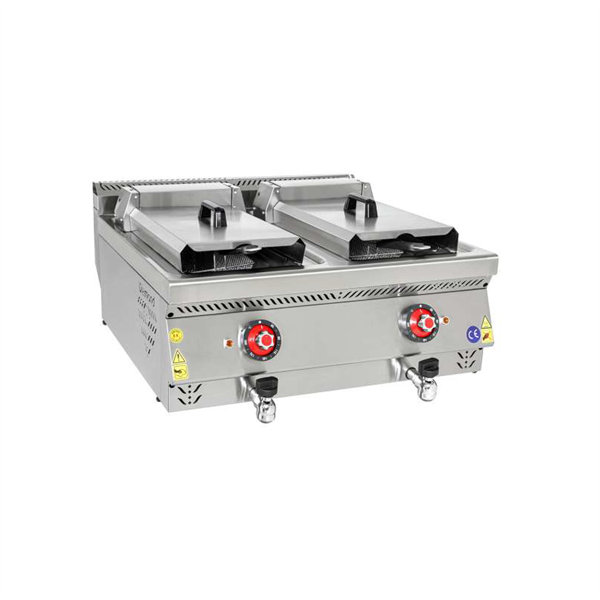 Himaksan SFE 663 9+9 Lt Elektrikli Çiftli Fritöz Set Üstü