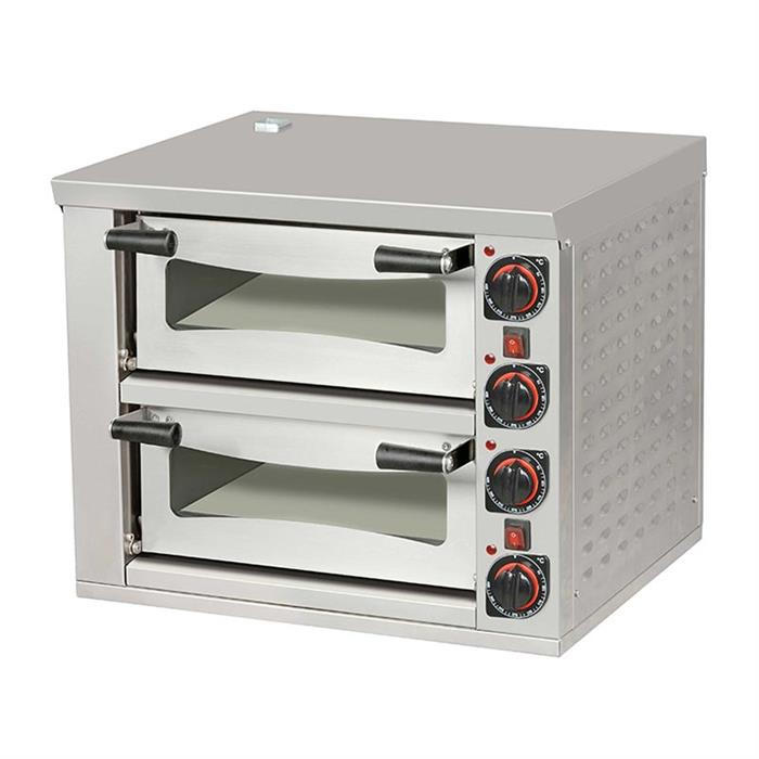 Omake 52x52 Cm Elektrikli 2 Katlı Pizza Fırını