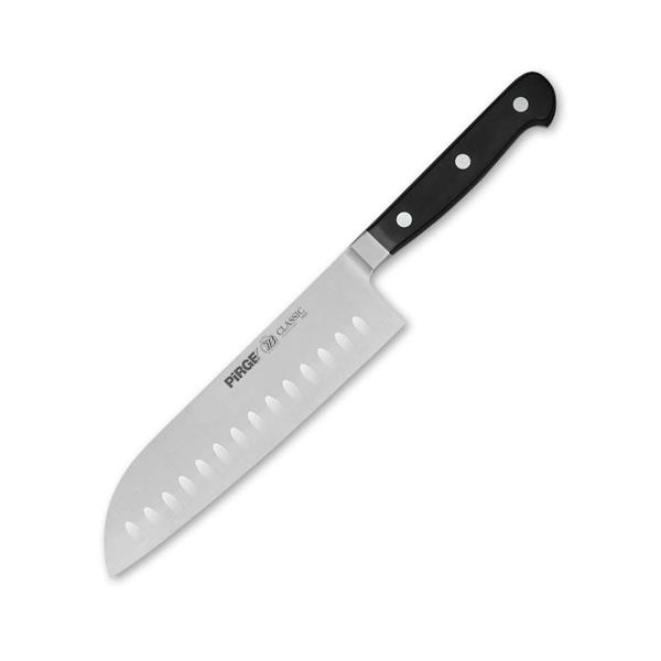 Pirge 49009 Classic Santoku Bıçağı Oluklu 18 cm