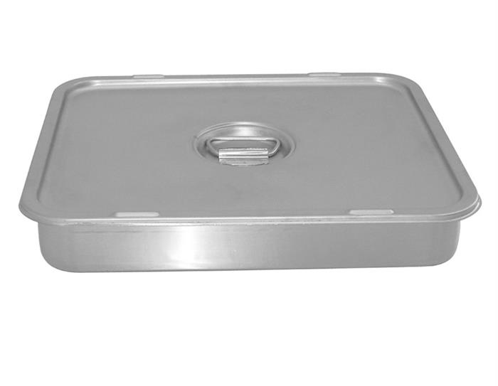 PRES BASKI TEPSİ KAPAKLI 0,80 MM SAPLI 40*50*8 KLİPSLİ