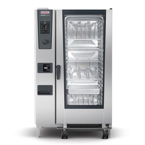 Rational İcombi Classic Buhar Konveksiyonlu Elektrikli Fırın 20x2/1 Gn Kapasiteli