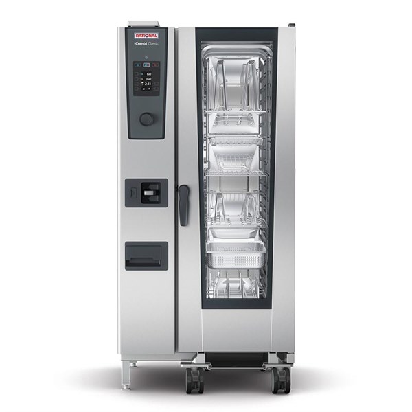 Rational İcombi Classic Buhar Konveksiyonlu Elektrikli Fırın 20x1/1 Gn Kapasiteli