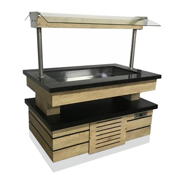 Senox SLD-03Salad Bar 3 Küvetli Soğuk