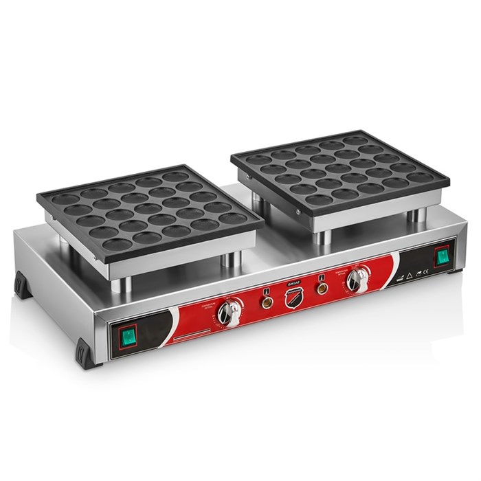 SilverInox B13 Çiftli Yuvarlak Kapaksız Bubble Makinesi