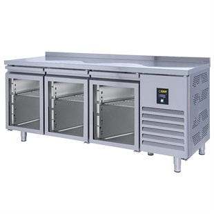Gast TTCB1300 Tezgah Tipi 3 Cam Kapılı Snack Buzdolabı