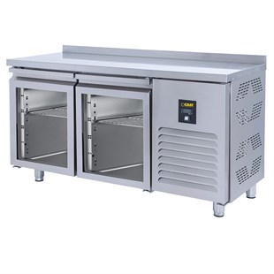 Gast TTCGB1200 Tezgah Tipi 2 Cam Kapılı Geniş Buzdolabı
