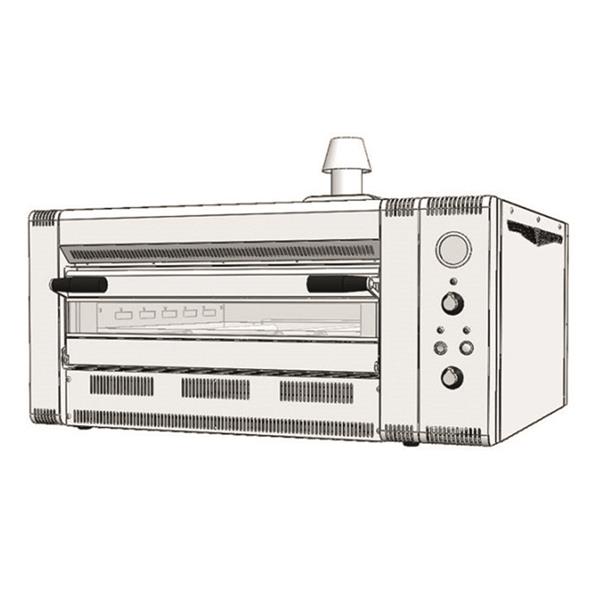 Venarro Dreay DYP - 6GS Pizza Fırını Gazlı
