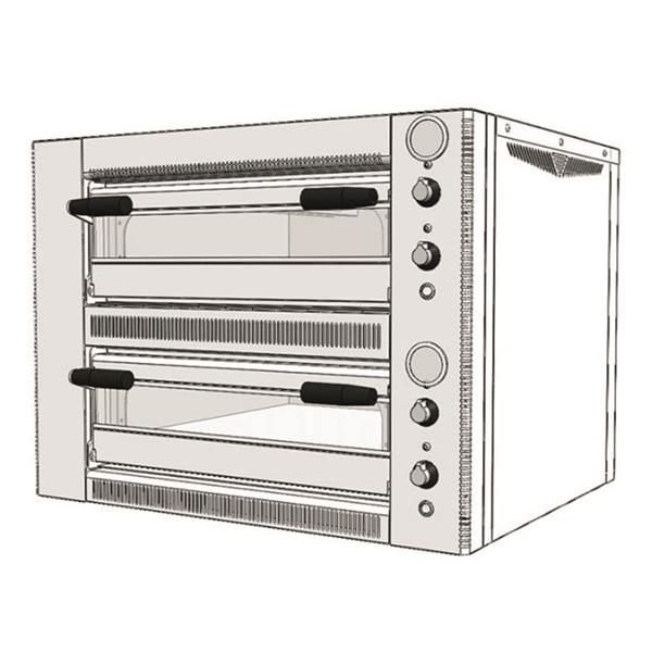 Venarro Frigga DYP - 4+4 Pizza Fırını Elektrikli