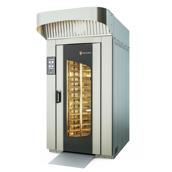 Venarro Roblin DEF - P14/40 A 14 lü Arabalı Döner Patisserie Fırın Dokunmatik Ekran Elektrikli