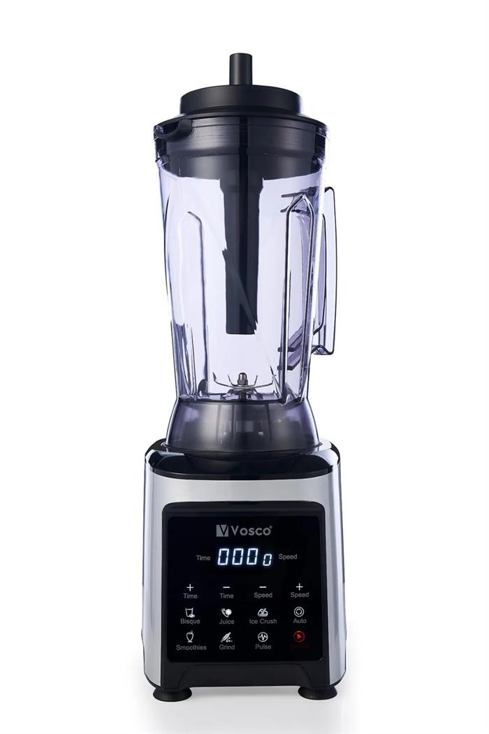 VOSCO VHS-360C Dijital Bar Blender Pro XL (8 Bıçak) Gri