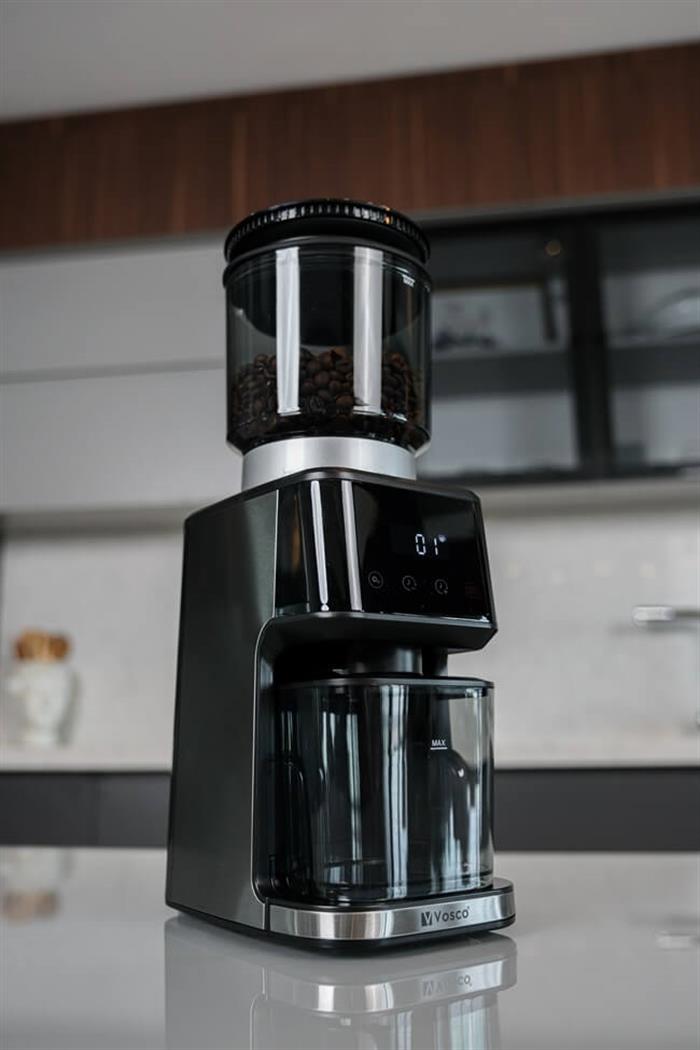 VOSCO BD-CG018 Dijital Espresso Kahve Değirmeni Ve Öğütücü