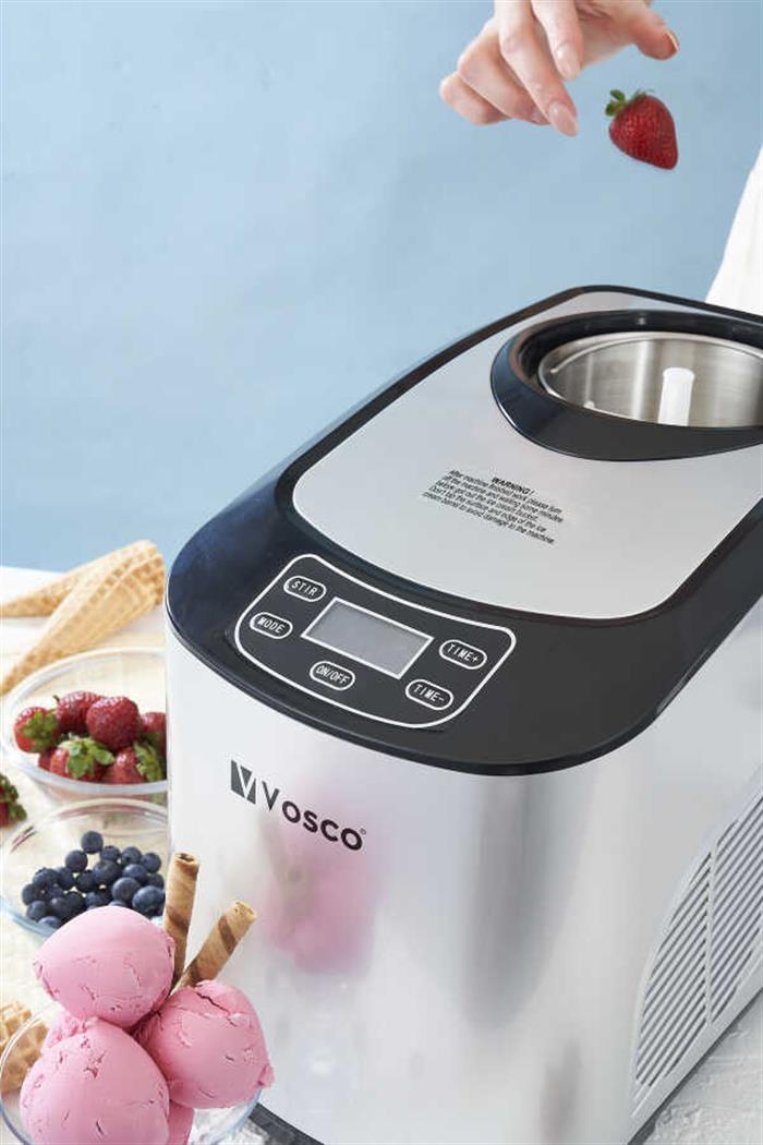 VOSCO VICM-15A Tam Otomatik Dondurma Makinesi (Kompresör Soğutmalı)