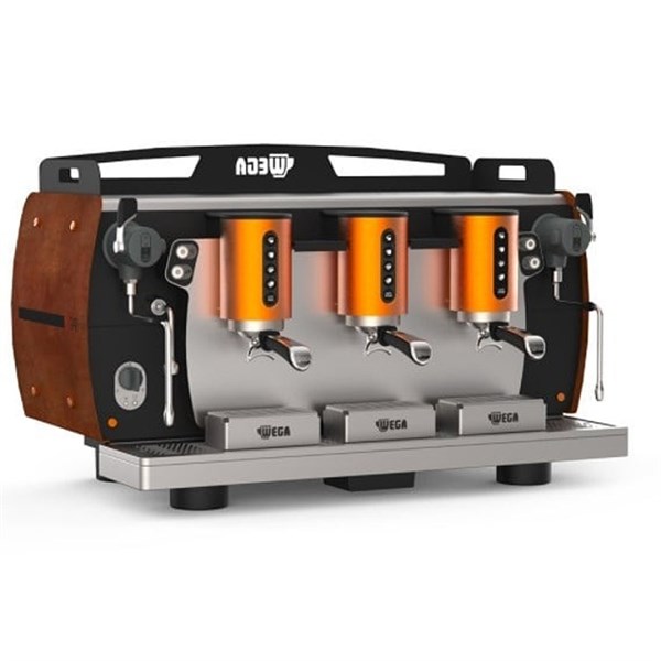 Wega WBAR EVD3 Espresso Kahve Makinesi, 3 Grup