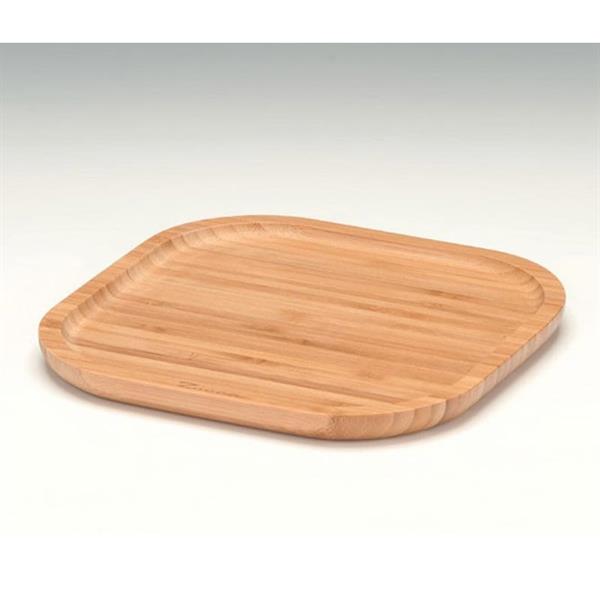 Zicco Al-25 Bambu Teşhir Tabak 21x21 Cm