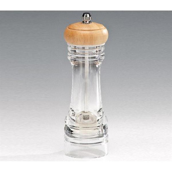 Zicco P2 2806P Akrilik Tuz-Kara Biber Değirmeni 16,5 Cm