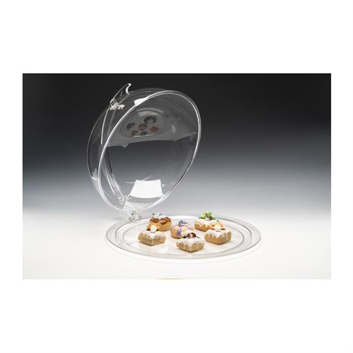 Zicco Zcp 857 Polikarbonat Altlı, Sabit Kapaklı Fanus Ø 50 Cm x 26 Cm
