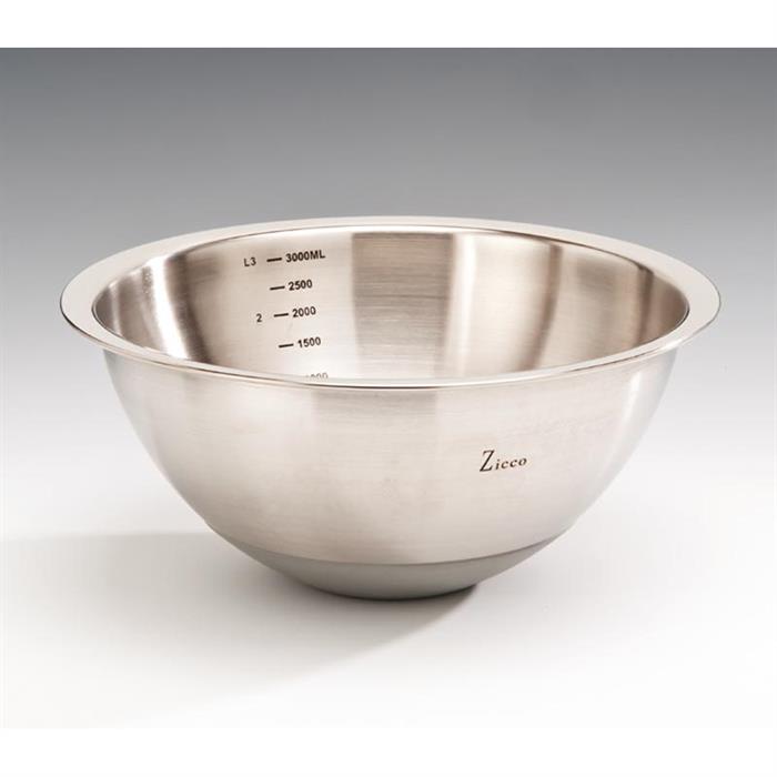 Zicco Zkc 581-3 Çelik Karıştırma Kabı 3 Lt 27x12 Cm
