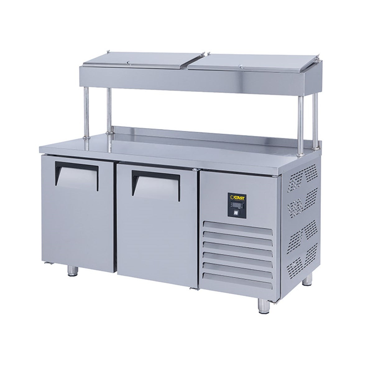  Gast MUB1200C Yüksek Borulu 2 Kapılı Make Up Buzdolabı