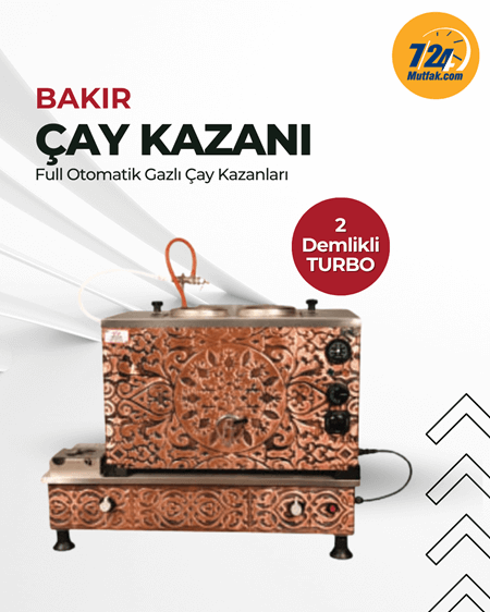 2 Demlikli Bakır Turbo Full OtomatikAnkaANKA.BTF2