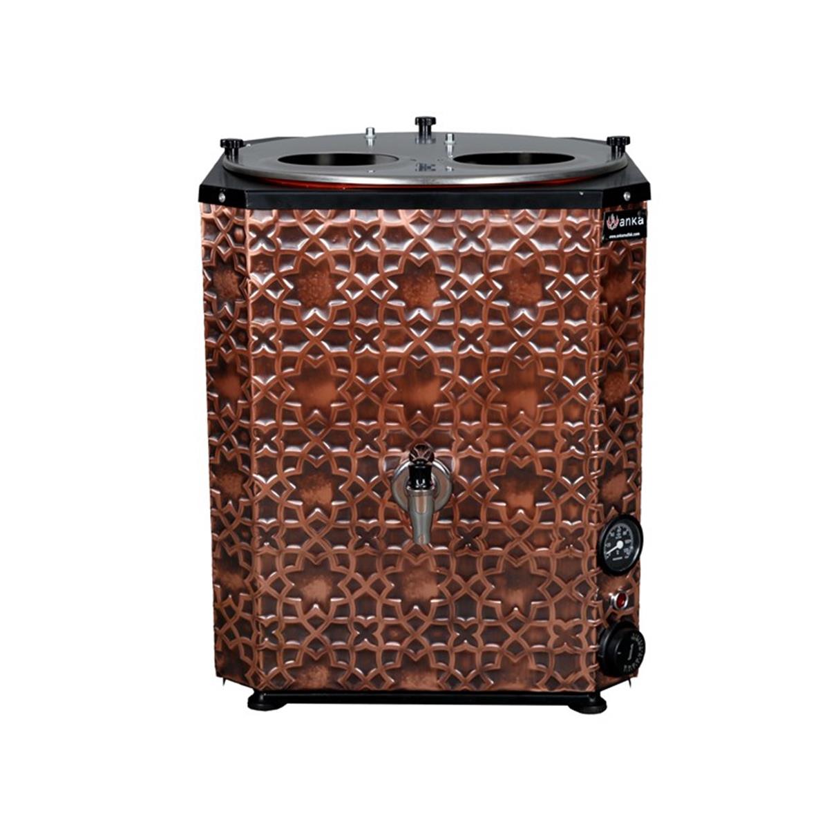 Anka 2 Demlikli Bakır Yeni Nesil Çay Makinesi