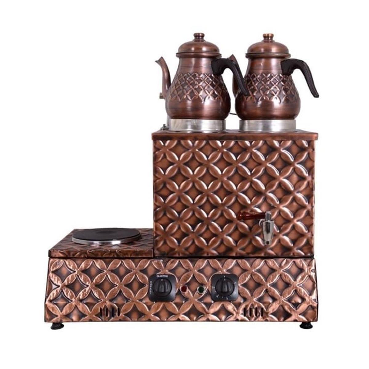 Anka 2 Demlikli Eko Bakır Kahveci Kazanı