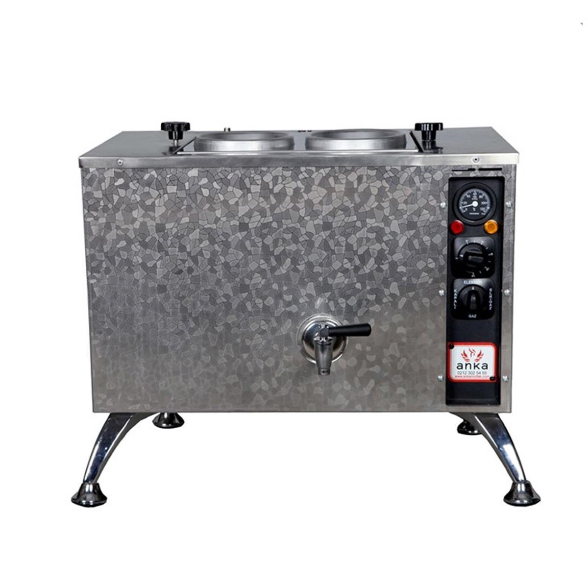 Anka 2 Demlikli İnoks Pro Elektirikli Çay Makinesi