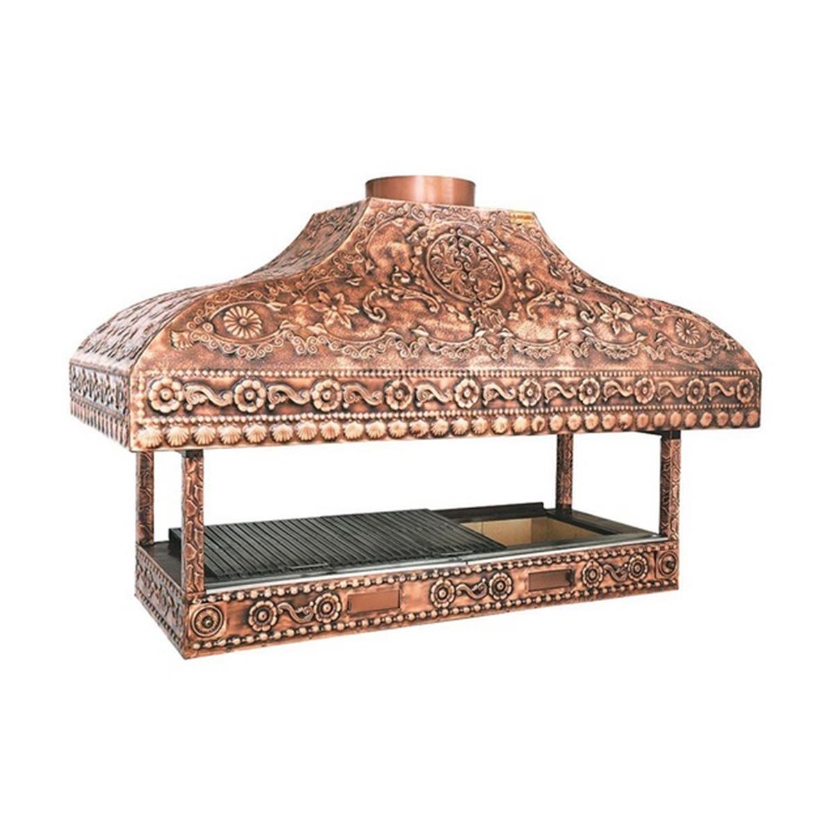 Anka 200 Cm Bakır Ocakbaşı 200X55X125 cm