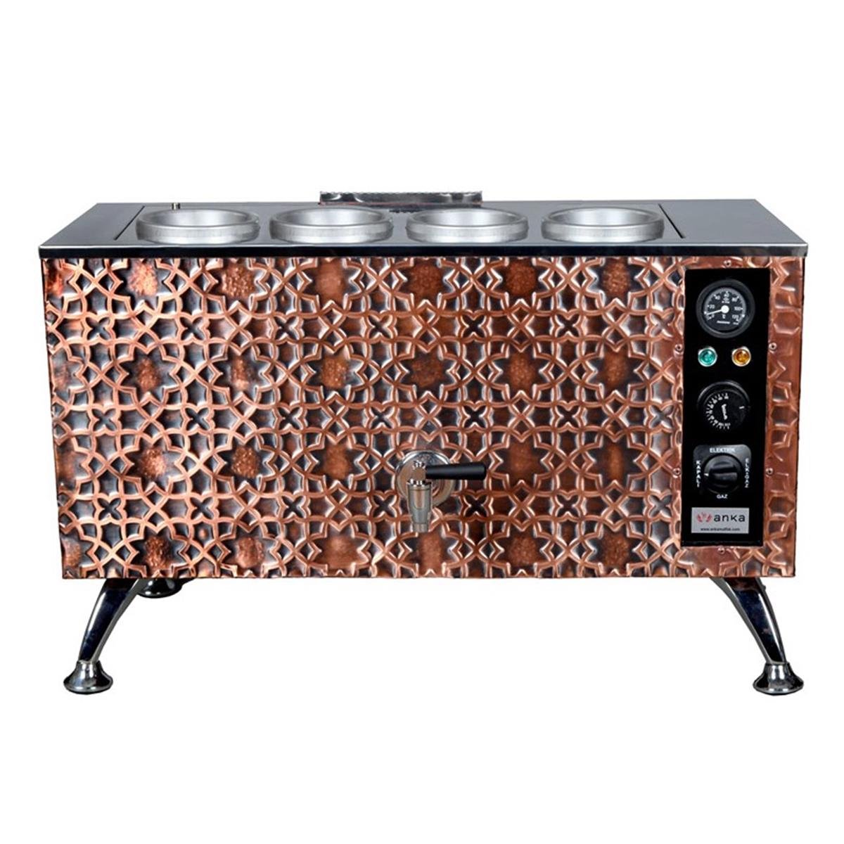 Anka 4 Demlikli Antik Pro Elektrikli Çay Makinesi