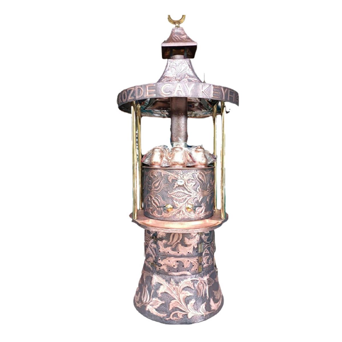 Anka 4 Demlikli Elektirikli,Gazlı Ve Kömürlü Çay Kulesi