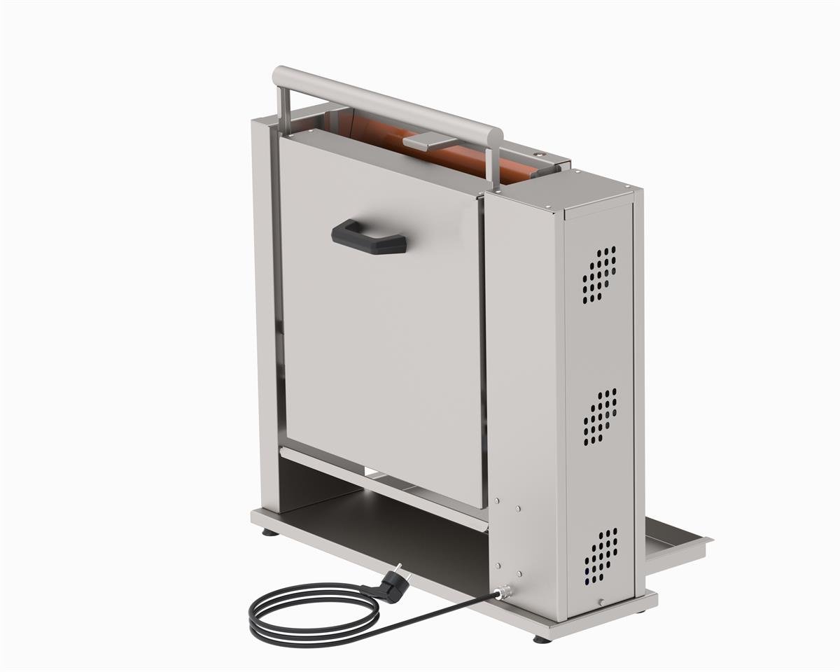 Atalay  ADEK 01M Dikey Ekmek Kızartma Elektirikli Hamburger Seti, 65x23,5x73 Cm Manuel