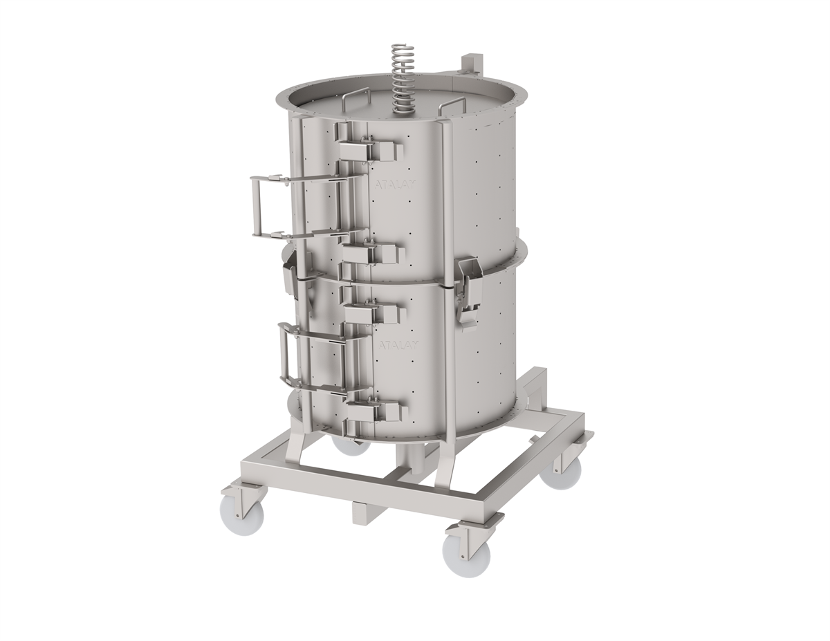 Atalay ADK-10/2 Tekerlekli Döner Kalıbı 