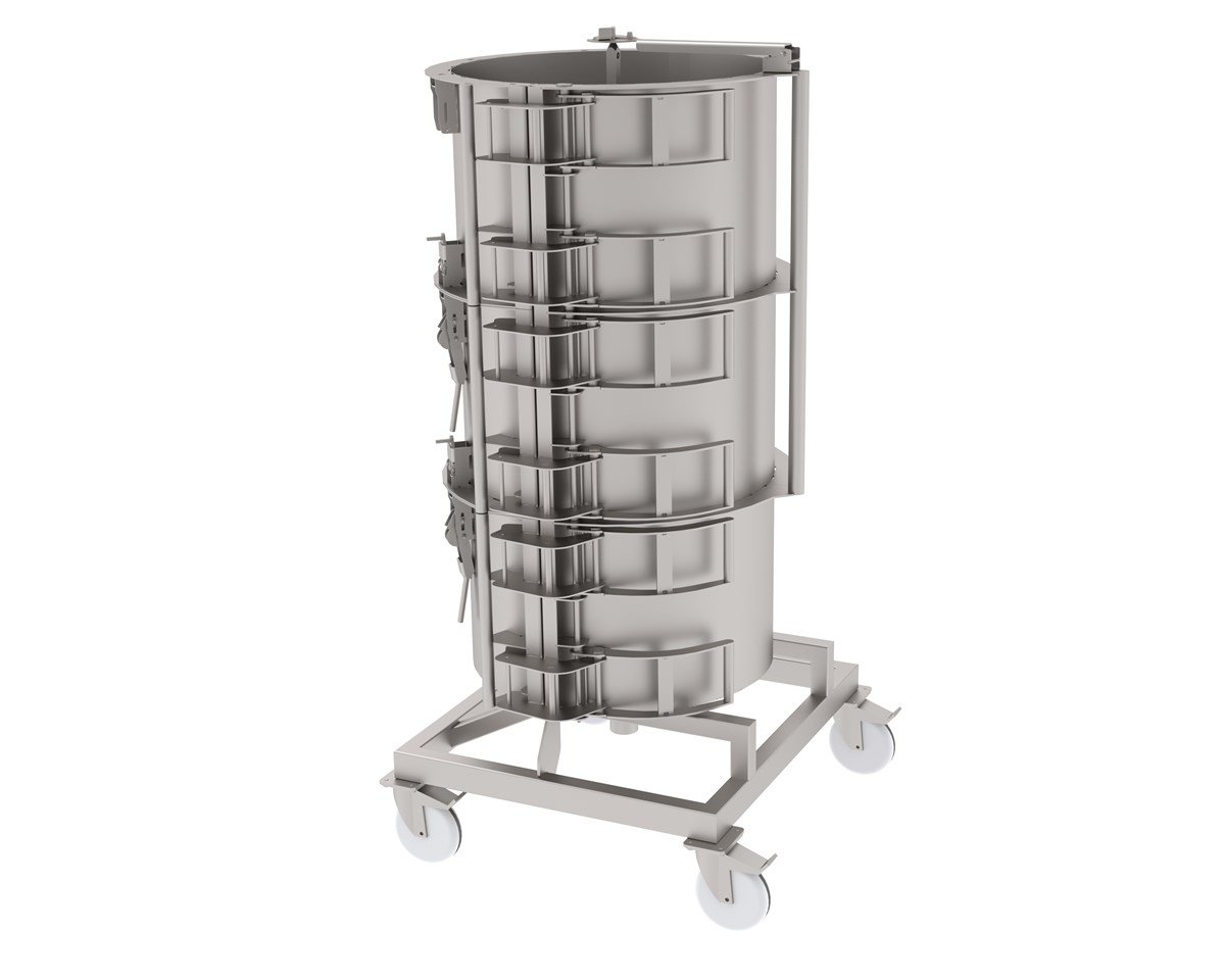 Atalay ADK-8/3  Tekerlekli Döner Kalıbı 