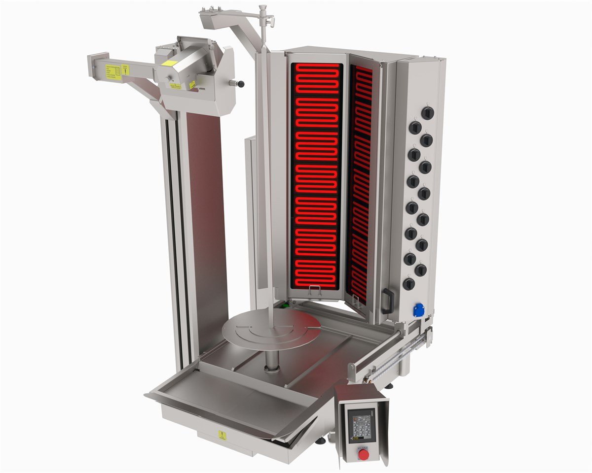 Atalay ADR-14E Döner Robotu 14 Gözlü Elektrikli 