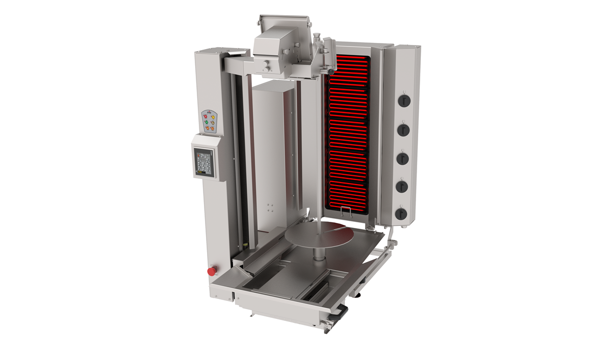 Atalay  ADR-C1-5E-GK Döner Robotu 5 Gözlü Elektrikli Compact Geniş Kesim