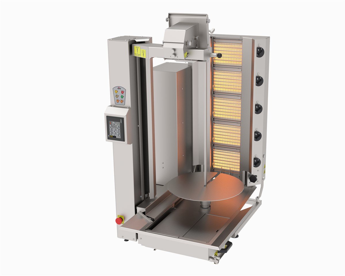 Atalay ADR-C1-5G-GK Gazlı Döner Robotu 5 Gözlü Compact Gazlı Ce Belgeli Geniş Kesim 