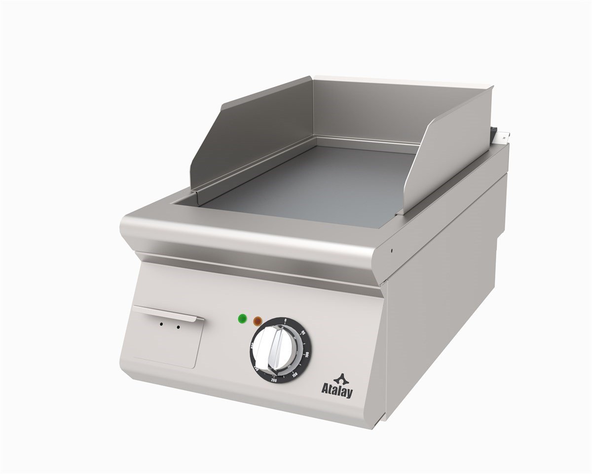 Atalay AEI-473-N CR Elektrikli Pleyt Izgara Oluklu Yüzey 40x73x30