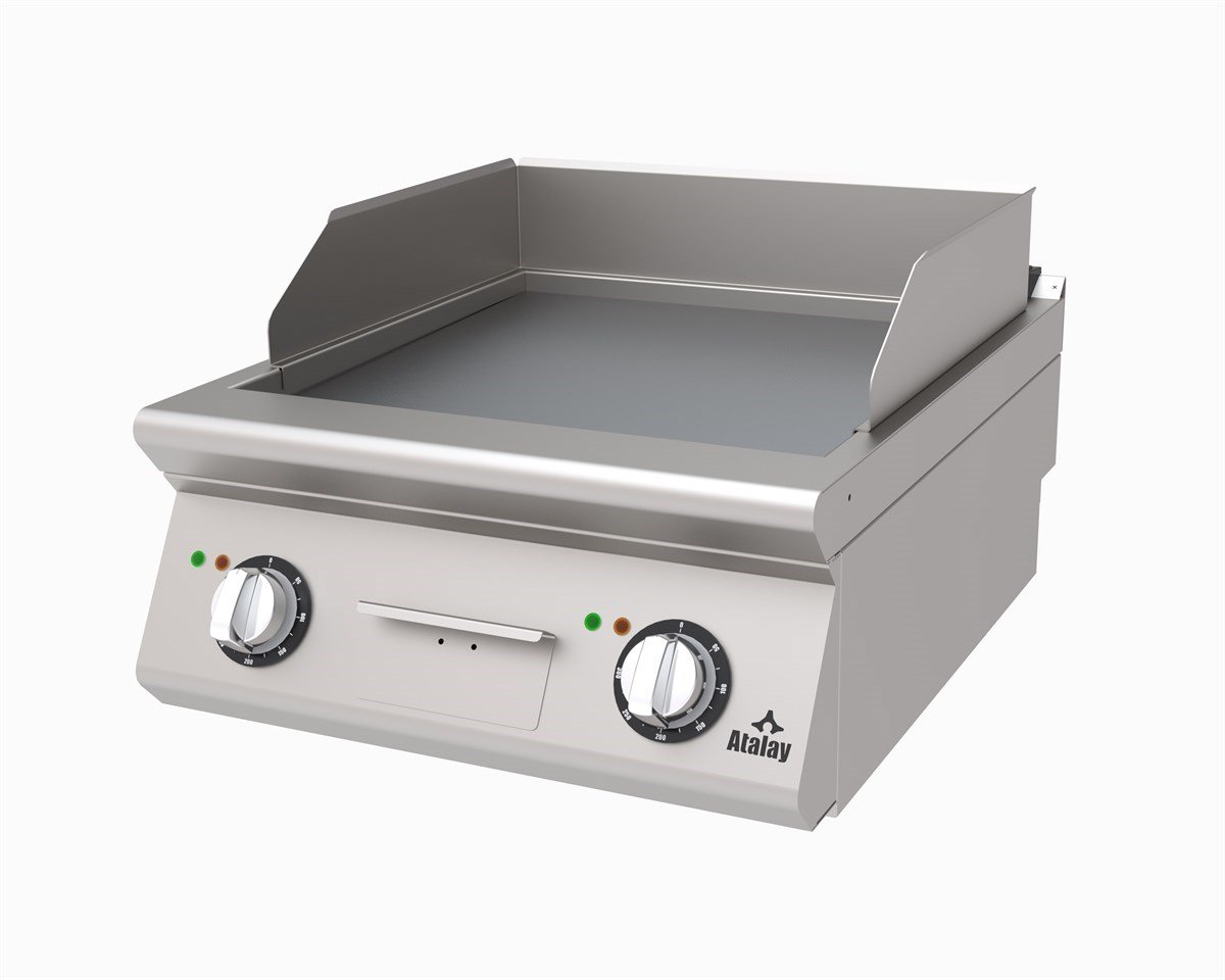 Atalay AEI-673-CR Elektrikli Düz Pleyt Izgara 60x73x30