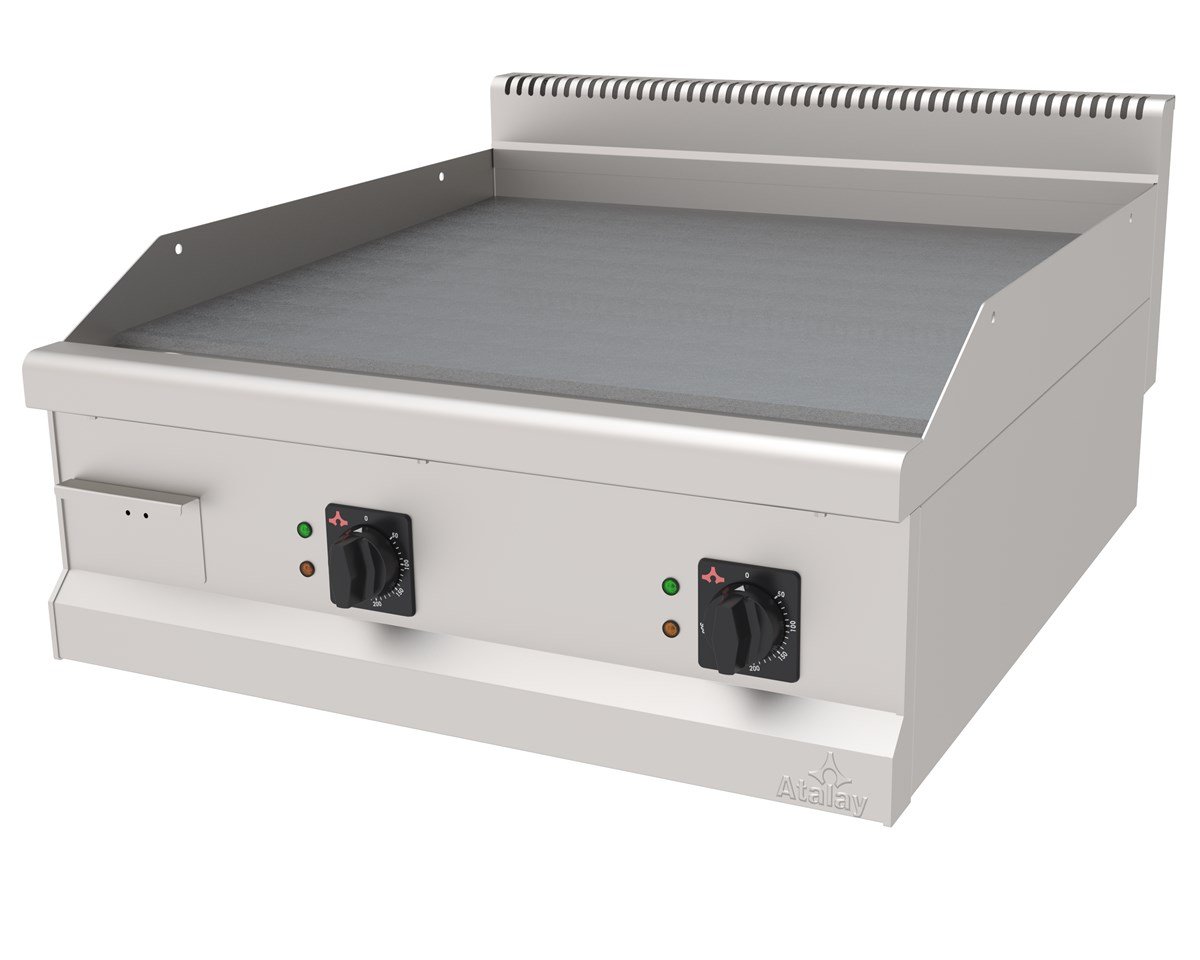 Atalay AEI-890 S Elektrikli Düz Pleyt Izgara Set Üstü 80x90x30 