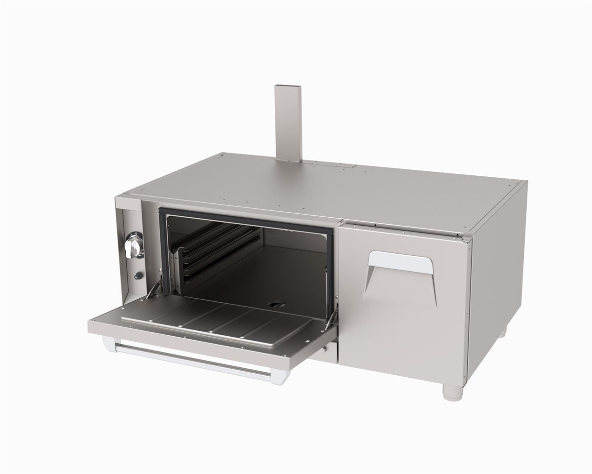 Atalay  AEK-1273 D Kuzine 6 lı Elektrikli Fırınlı Kuzine Dolaplı 120x73x85