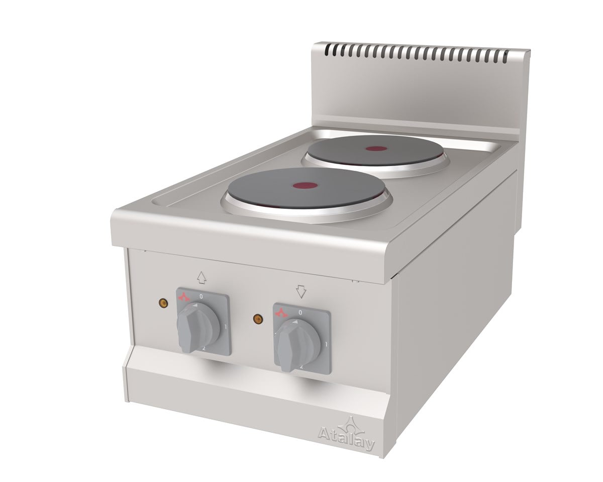 Atalay AEO-470 Elektrikli Ocak 2 Plateli Set Üstü 40x70x30