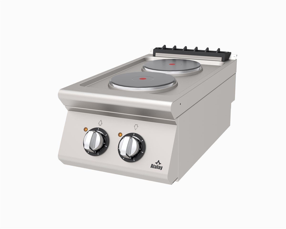 Atalay AEO-473  Elektrikli Ocak 2 Plateli Set Üstü 40x73x30