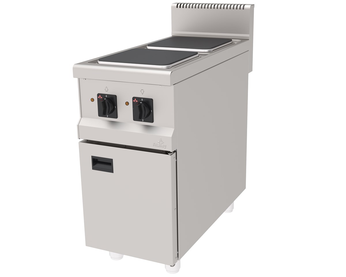 Atalay  AEO-490 Elektrikli Ocak 2 Plateli Alt Dolaplı 40x90x85