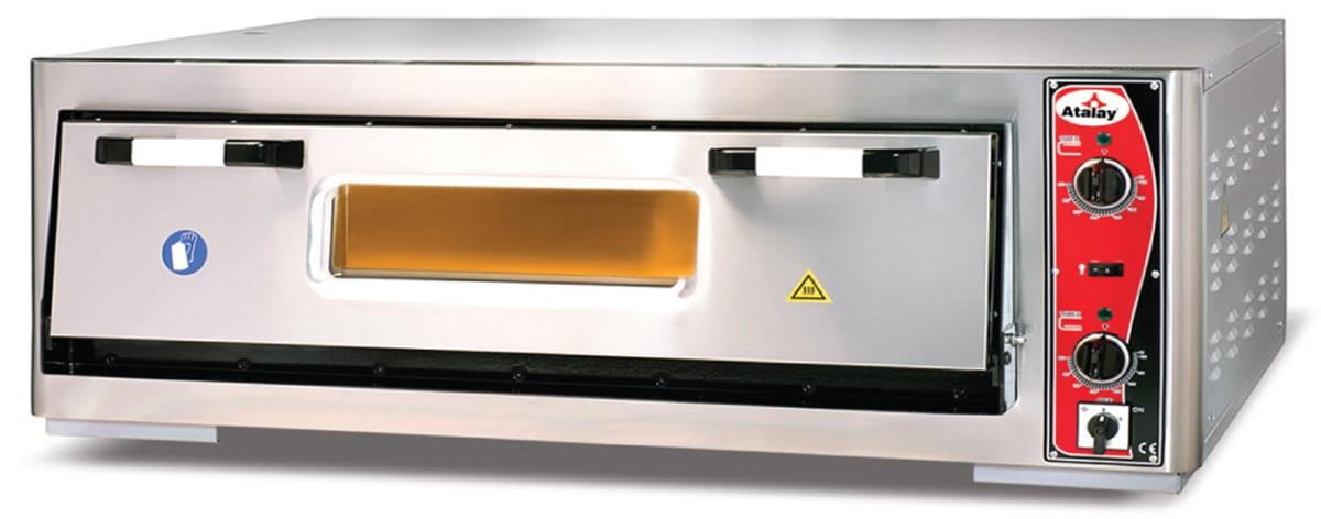 Atalay APF-92-1 Elektrikli Pizza Fırını Tek Katlı 9x30 cm Pizza Kapasiteli 