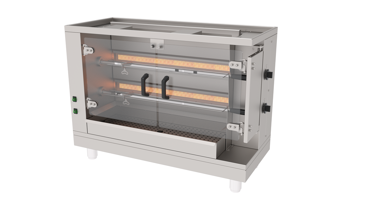 Atalay APMG-02 Piliç Çevirme Makinesi Gazlı Ce Belgeli 2 Şişli 