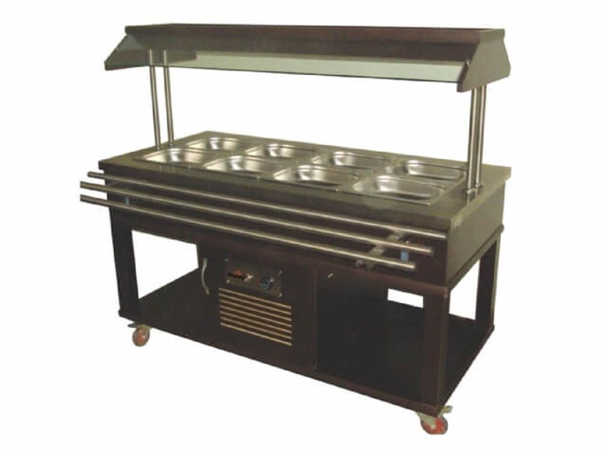 Atalay ASBM-04 Elektrikli Benmari 4 Küvet Kapasiteli 150x70x140 