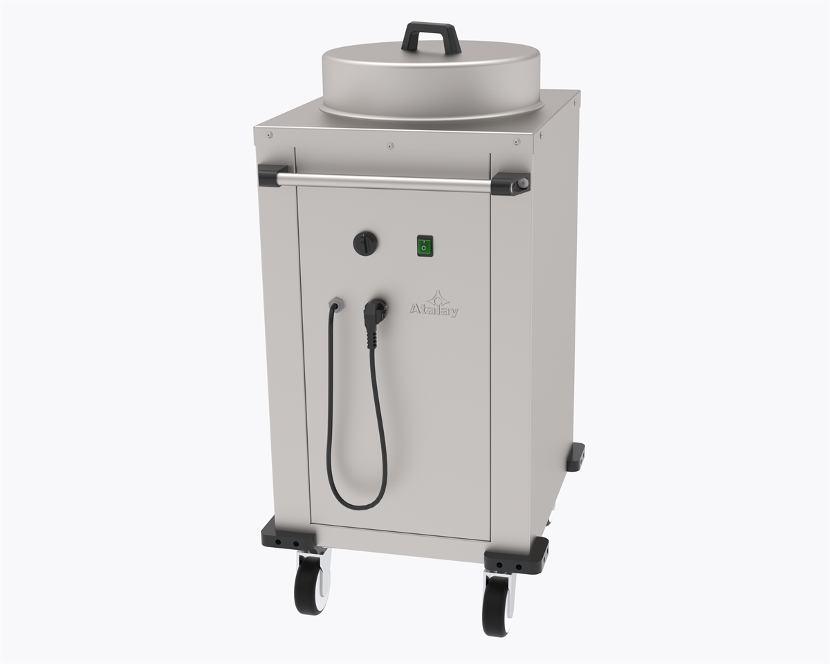 Atalay ATI-50 Tabak Otomat Arabası Isıtmalı 50 Tabaklık 