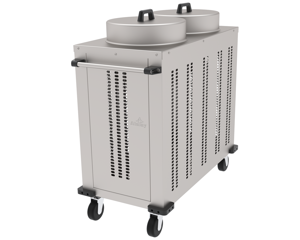 Atalay ATN-100 Tabak Otomat Arabası Nötr 100 Tabaklık 